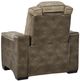 Signature Design by Ashley® Next-Gen DuraPella Sand Power Recliner with Adjustable Headrest-2