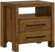 Coaster® Adderley Warm Brown Nightstand-0