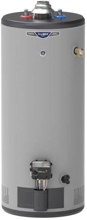 Ge® 30 Gallon Gray Natural Gas Water Heater Tony S Appliance