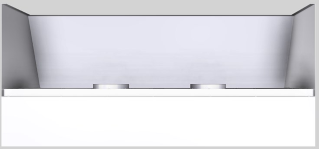Vent-A-Hood® 66" Wall Mounted Range Hood-White-3