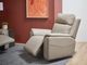 Flexsteel® Vernon Dove Gray Power Swivel Glider Recliner-3