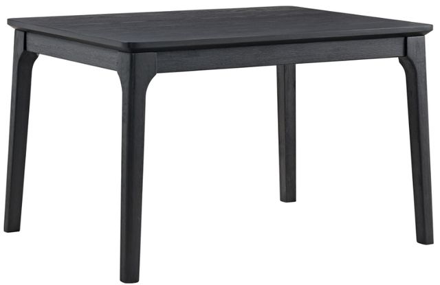 Elements International Garcia Black 5-Piece Dining Set-2