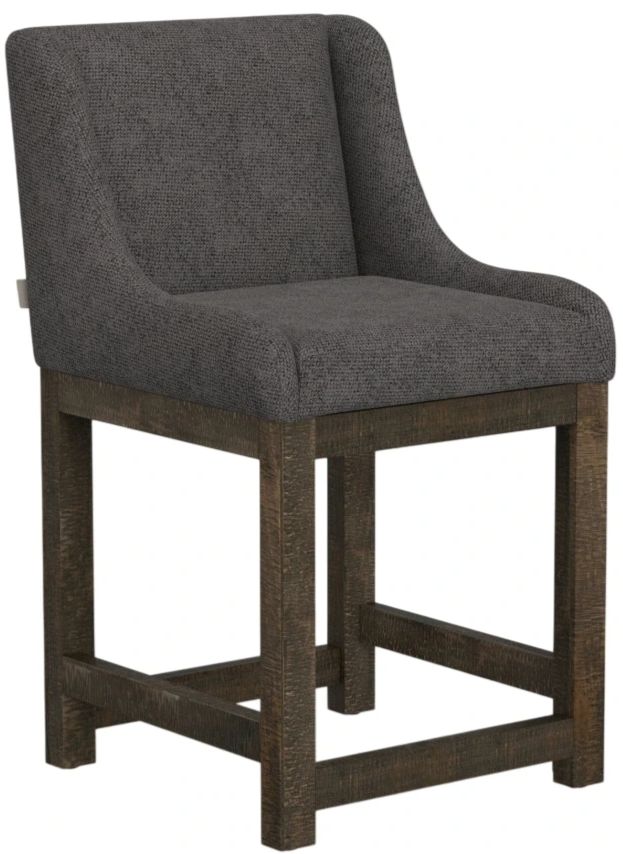 International Furniture Direct Seating Brown/Gray Bar Stool-0