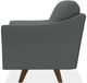 La-Z-Boy® Reegan Gray High Leg Swivel Chair-1