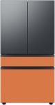 Samsung Bespoke 18" Matte Black Steel French Door Refrigerator Top Panel-3
