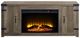 ACME Furniture Tobias Rustic Oak 54" Fireplace-1