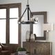 Uttermost Marlow 6 Light Antique Bronze Chandelier-1