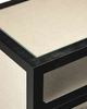 Currey & Company Deanna Black/Ivory Console Table-3