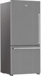 Beko 30 in. 16.1 Cu. Ft. Fingerprint-Free Stainless Steel Counter Depth Bottom Freezer Refrigerator-4