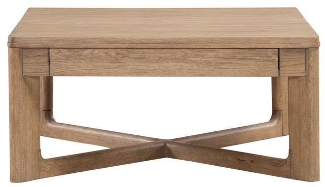 Liberty Furniture Ballentine Weathered Bronze Square Cocktail Table-1
