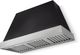 AGA Euclid 48" Matte Black Wall Mounted Range Hood with Brushed Nickel Trim-0
