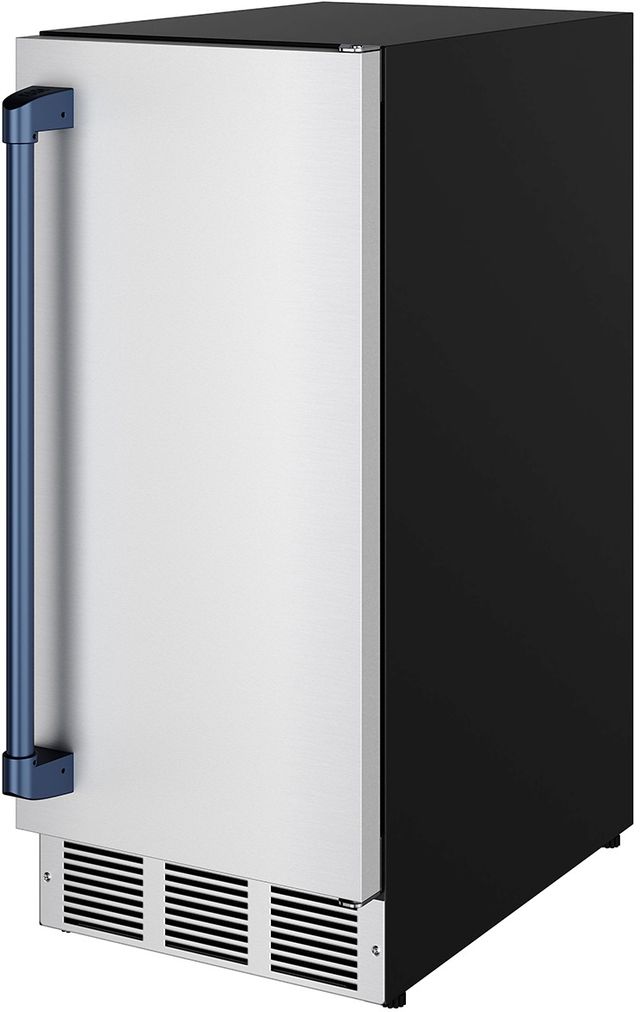 Thor Kitchen Gordon Ramsay Series 15" Stainless Steel/Blue Undercounter Ice Maker-3
