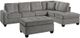 Mazin Furniture Emilio Taupe Ottoman-2