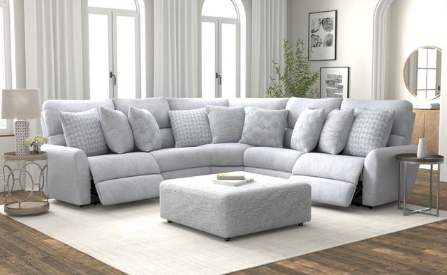 Catnapper® Majesty 4-Piece Shark Curved Power Reclining Sectional-2