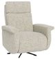 Elran Customizable M0032 Power Fabric Recliner-0
