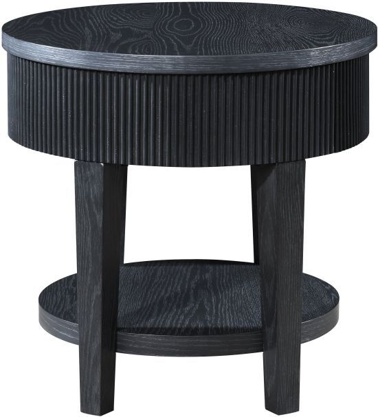 New Classic® Home Furnishings Tate Black End Table-3