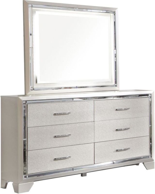 Signature Design by Ashley® Lonnix 3-Piece Silver Full Panel Bed Set-3