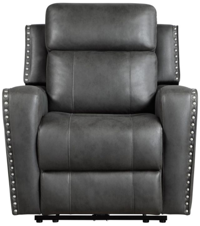 Homelegance® Kellen Smoky Gray Power Recliner-2