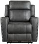 Homelegance® Kellen Smoky Gray Power Recliner-2