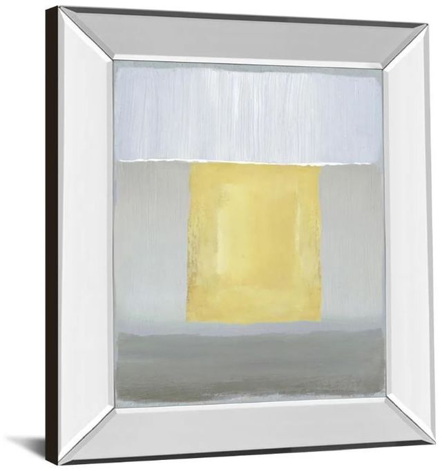 Classy Art Halflight Il by Caroline Gold Mirror Framed Wall Art-1