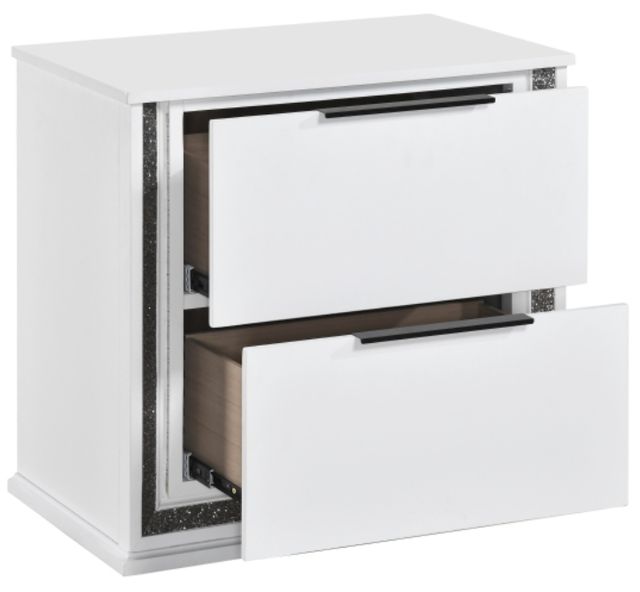 Homelegance® Lumin White Nightstand-3