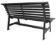 CabanaCoast® Customizable Skye Aluminum Outdoor Bench-2