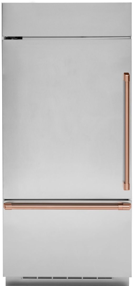 Café™ 36" Brushed Copper Refrigeration Handle Kit-2