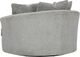 Signature Design by Ashley® Casselbury Cement Oversized Swivel Accent Chair-3
