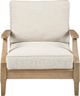 Signature Design by Ashley® Carter Hall Beige Fabric/Wooden Outdoor Chair-1