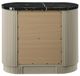 ACME Furniture Travonte Beige/Black Nightstand-5