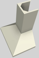 Vent-A-Hood® K Series 30" Biscuit Wall Mounted Range Hood-3