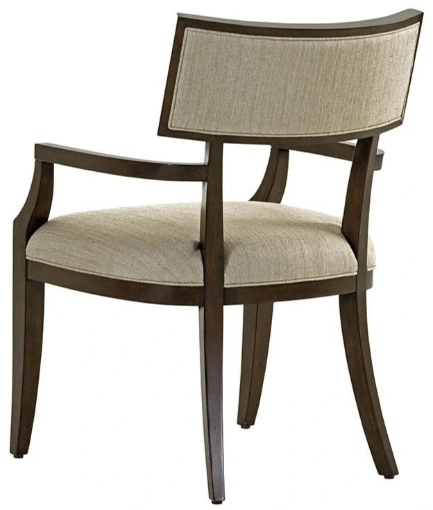 Lexington Home MacArthur Park Whittier Walnut/Wheat Dining Arm Chair-2