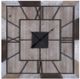 Crestview Collection Anytime Black/Taupe Clock-0