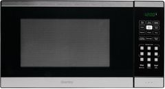 Danby® 1.1 Cu. Ft. Black and Stainless Steel Countertop Microwave