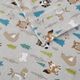 Olliix by True North by Sleep Philosophy Multi Forest Animals Queen Cozy 100% Cotton Flannel Printed Sheet Set-1