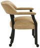 Steve Silver Co. Rylie Black/Sand Captains Dining Arm Chair-2
