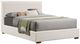 IFDC Beige/Cream Queen Platform Bed-0