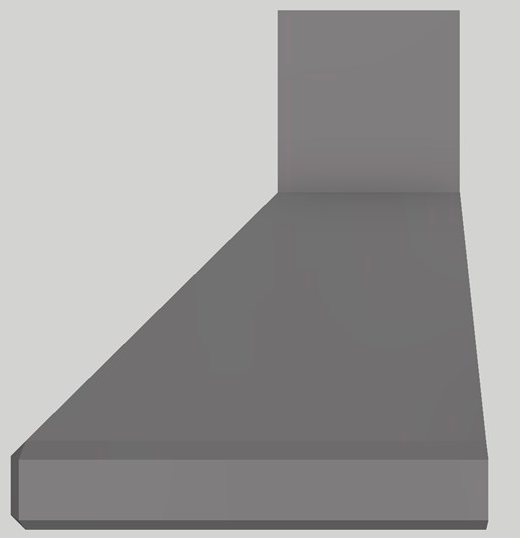 Vent-A-Hood® 42" Gunsmoke Wall Hood-2