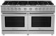 BlueStar Platinum X8 60" Stainless Steel Pro-Style Gas Range with Standard Brush Stainless Steel Trim-0