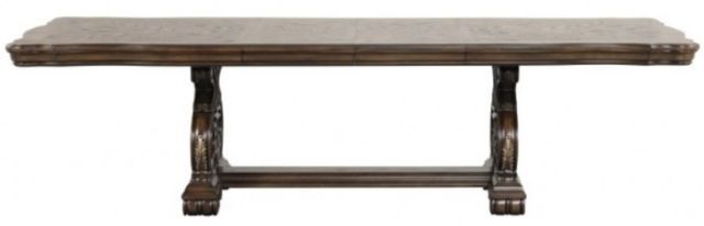 Furniture of America® Leovanni Dark Brown Dining Table-2