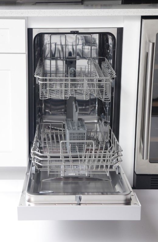 Kucht Professional 18" Stainless Steel Front Control Built In Dishwasher-3