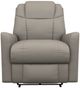 La-Z-Boy® Sparrow Dove Gray Leather Power Wall Recliner with Headrest and Lumbar-1