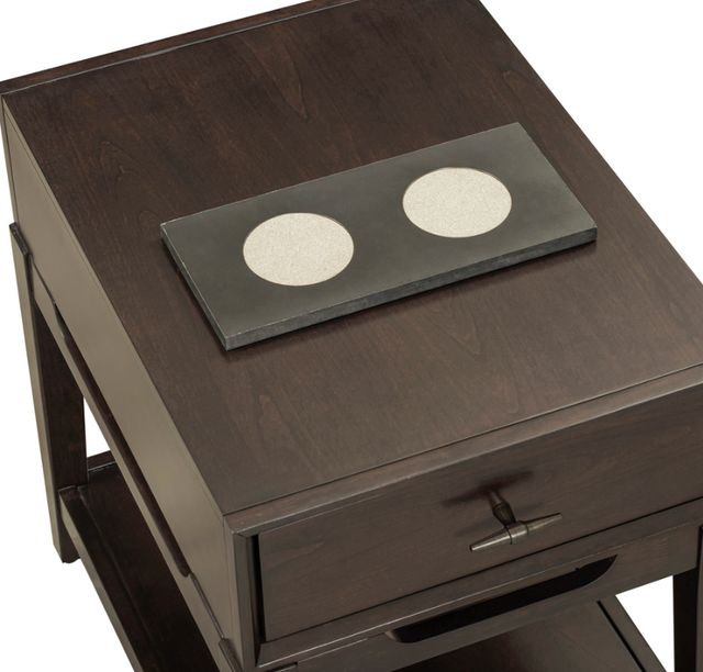aspenhome® Sutton French Roast Chairside Table-4