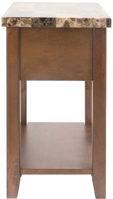 Signature Design by Ashley® Breegin Brown Chair Side End Table-2