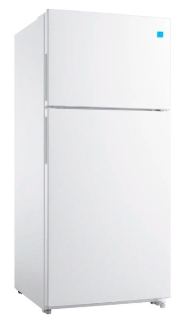 Element® 30 in. 18.0 Cu. Ft. White Top Freezer Refrigerator-1