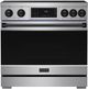 Thor Kitchen® Gordon Ramsay Collection 36" Stainless Steel Pro Style Induction Range with Tilt Panel Touch Control and Black Trim-0