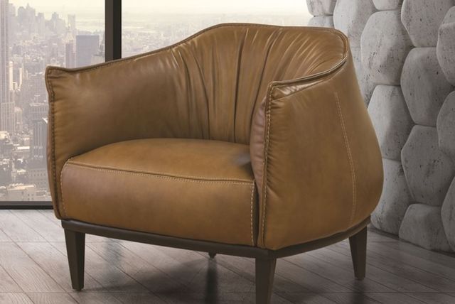 Fornirama 567 Brown Accent Chair-1