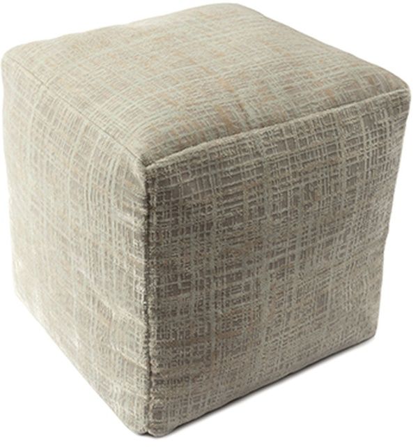 LR Home Beige Pouf-2