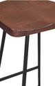 Porter International Designs Clement Black/Walnut Counter Stool-3