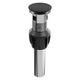 ZLINE Core Palisades Matte Black Push Button Drain-0